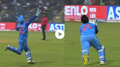 Ishan Kishan catch
