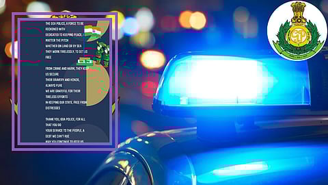 Goa Police AI Poem | Viral Video