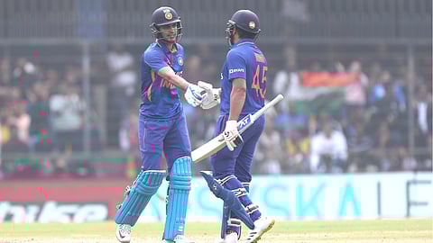 Rohit Sharma and Shubman Gill