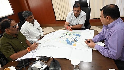 Forest Minister Vishwajit Rane With