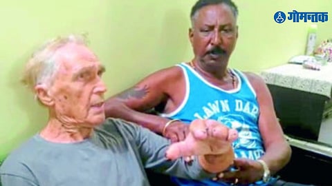 Injuerd German citizen