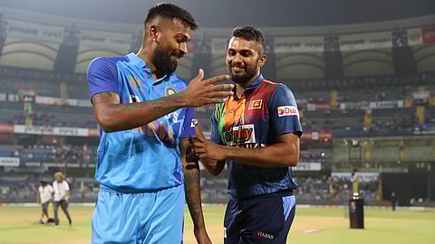 Hardik Pandya and Dasun Shanaka