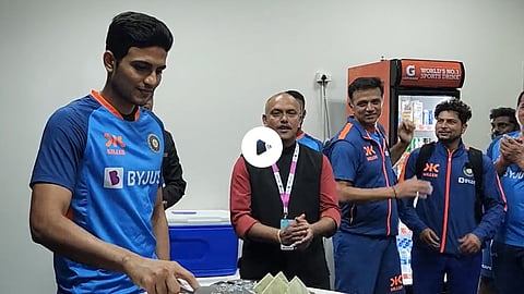 Shubman Gill Double Century Celebration