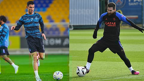 Cristiano Ronaldo and Lionel Messi