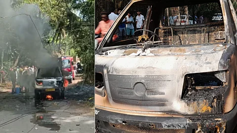 Korgao Rickshaw Fire