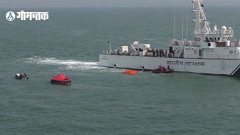 Indian Coast Guard Practice