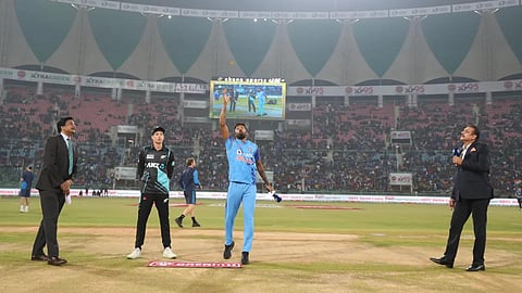 Hardik Pandya | Mitchell Santner | Ekana Cricket Stadium