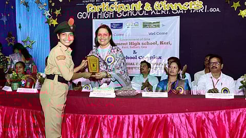 Annual Prize Distribution ceremony at GHS Keri