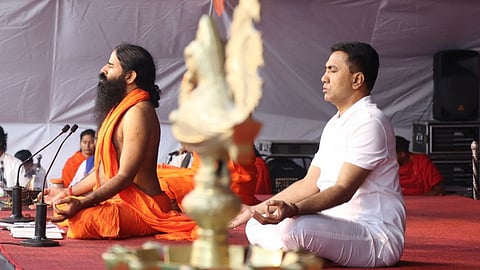 Baba Ramdev in Goa