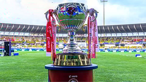 ISL Football Team Trophy | ISL Final In Goa