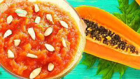 Papaya Halwa Recipe