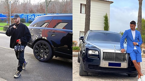 Cristiano Ronaldo and Neymar jr. Car Collection