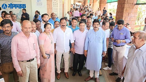 Vishwajit Rane inaugurated free health checkup camp in Pernem