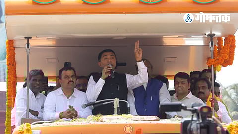 CM Sawant Joined Karnataka assembly election campaigning
