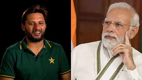 Shahid Afridi | India PM Narendra Modi