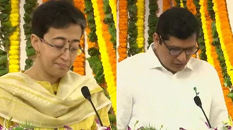 Saurabh Bhardwaj And Atishi Singh
