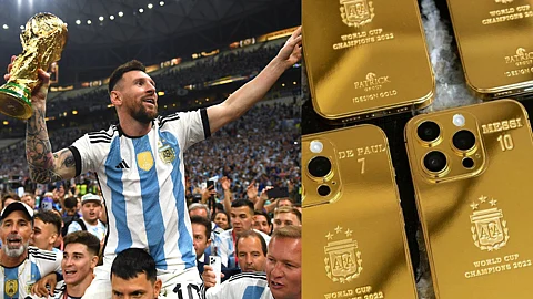 Lionel Messi | Golden IPhone
