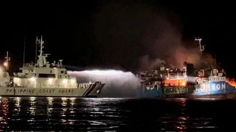 Philippines Ferry Fire