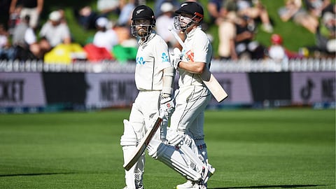 Kane Williamson and Henry Nicholls