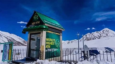 Highest altitude ATM