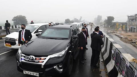 PM Modi Security Breach: