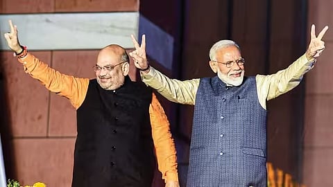 Amit Shah & Prime Minister Narendra Modi