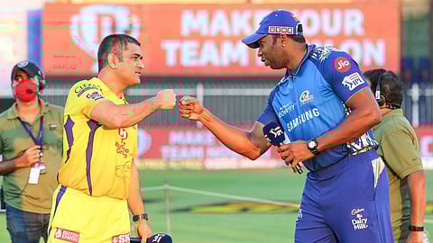 Kieron Pollard MS Dhoni