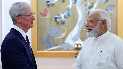 Apple CEO Tim Cook Met Prime Minister Narendra Modi