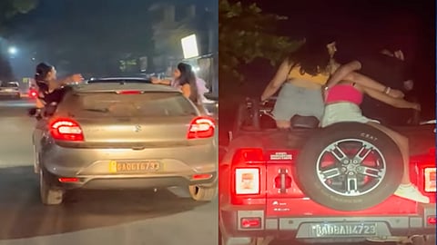 Goa Tourist Rash Driving