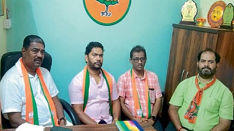 Special program at the office of MLA Amonkar