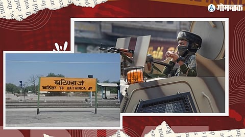 Bathinda Military Station Firing