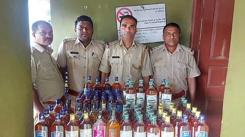 Goa Liquor Seized