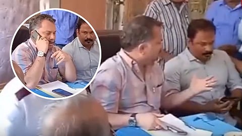 Minister Nilesh Cabra And MLA Pernem  Pravin Arlekar