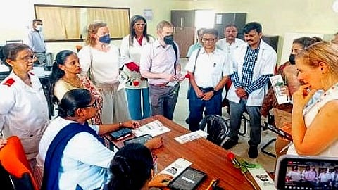 G-20 summit - Appreciated during the visit to the health center