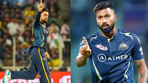 Hardik Pandya and Rashid Khan