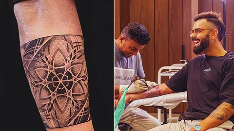 Virat Kohli New Tattoo