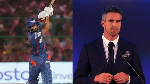 KL Rahul and Kevin Pietersen