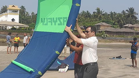 Kiteboarding