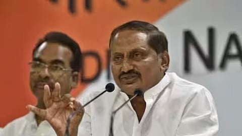 Former Andhra Pradesh Chief Minister Kiran Kumar Reddy Joins