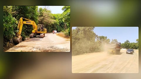 National Highway from Anmod to Ramnagar