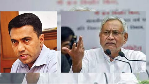 Bihar CM Nitishkumar on Goa CM Pramod Sawant
