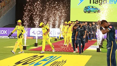 Chennai Super Kings and Gujarat Titans