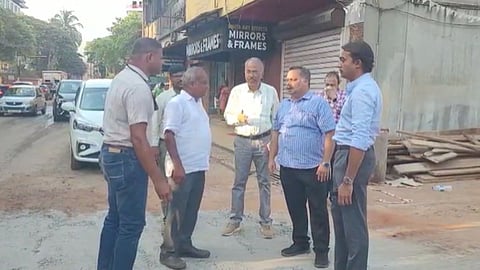 Minister Nilesh Cabral And Mayor rohit  Monserrate