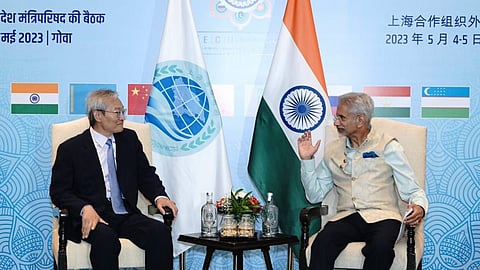 Secretary General Zhang Ming And External Affairs Minister Dr. S. Jaishankar