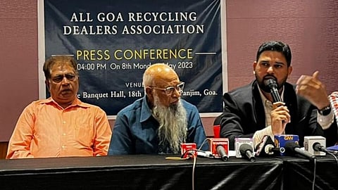 All Goa Recycling Dealers Association Press conference