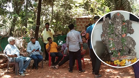 Vijayadurga Idol In Zuari River: