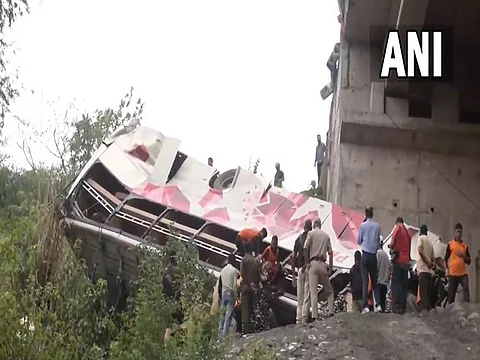 Jammu Bus Accident Video