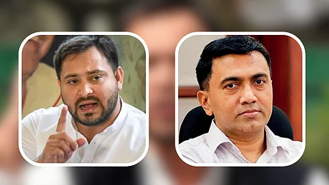 CM Pramod Sawant And DCM Tejaswi Yadav