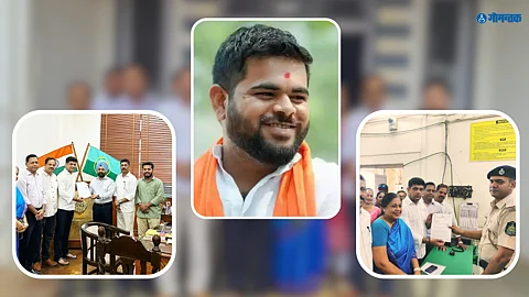 Congress Filed police complaint against Manikanta Rathod
