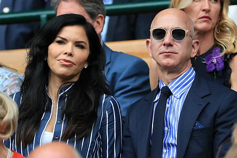 Jeff Bezos and Lauren Sanchez